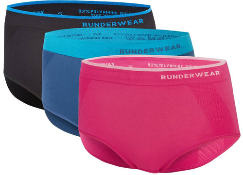 Runderwear Women's Briefs 3 Pair Pack