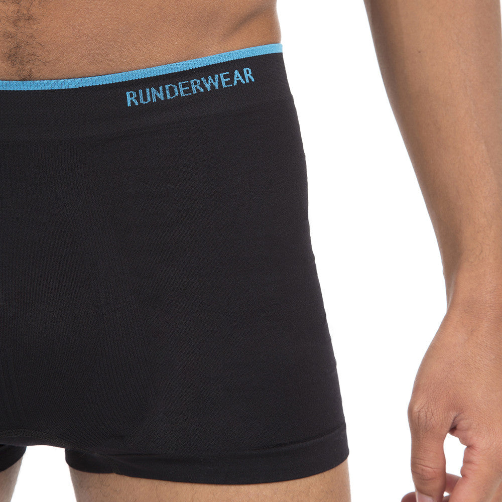 Men's Runderwear Running and Multi Sport Boxer Short Black 6