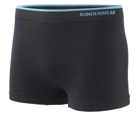 Men's Runderwear Boxers 3 Pair Pack - Black