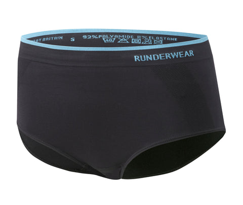Runderwear Unisex Running and Cycling Headband with Zipped Pocket
