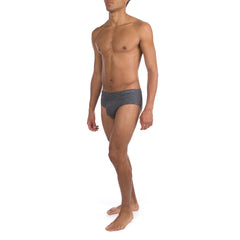 Men's Runderwear Merino Running and Multi Sport Brief / Pants Grey 3
