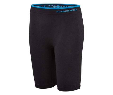 Women's Runderwear Hot Pants 3 Pair Pack - Black