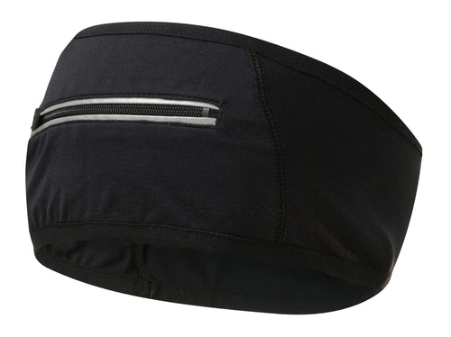 Runderwear Unisex Running and Cycling Headband with Zipped Pocket